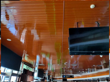 pengerjaan plafon pvc Bandara Adisucipto